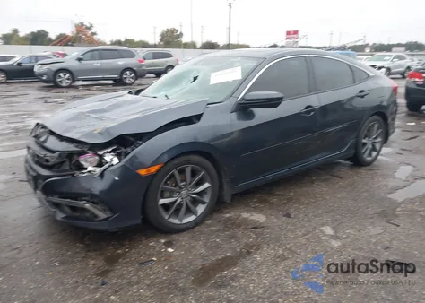 2019 Honda Civic Ex from USA, damaged, VIN JHMFC1F30KX014224